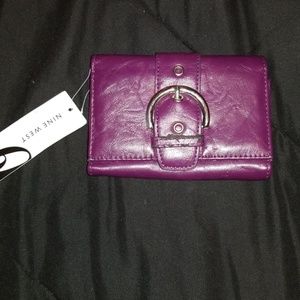 Nine West purple wallet